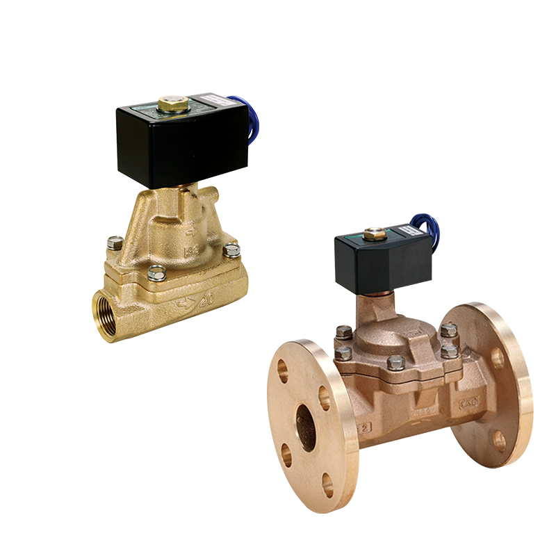 Pilot operated solenoid valve