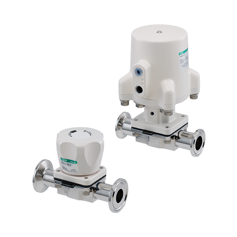 Weir diaphragm valve
