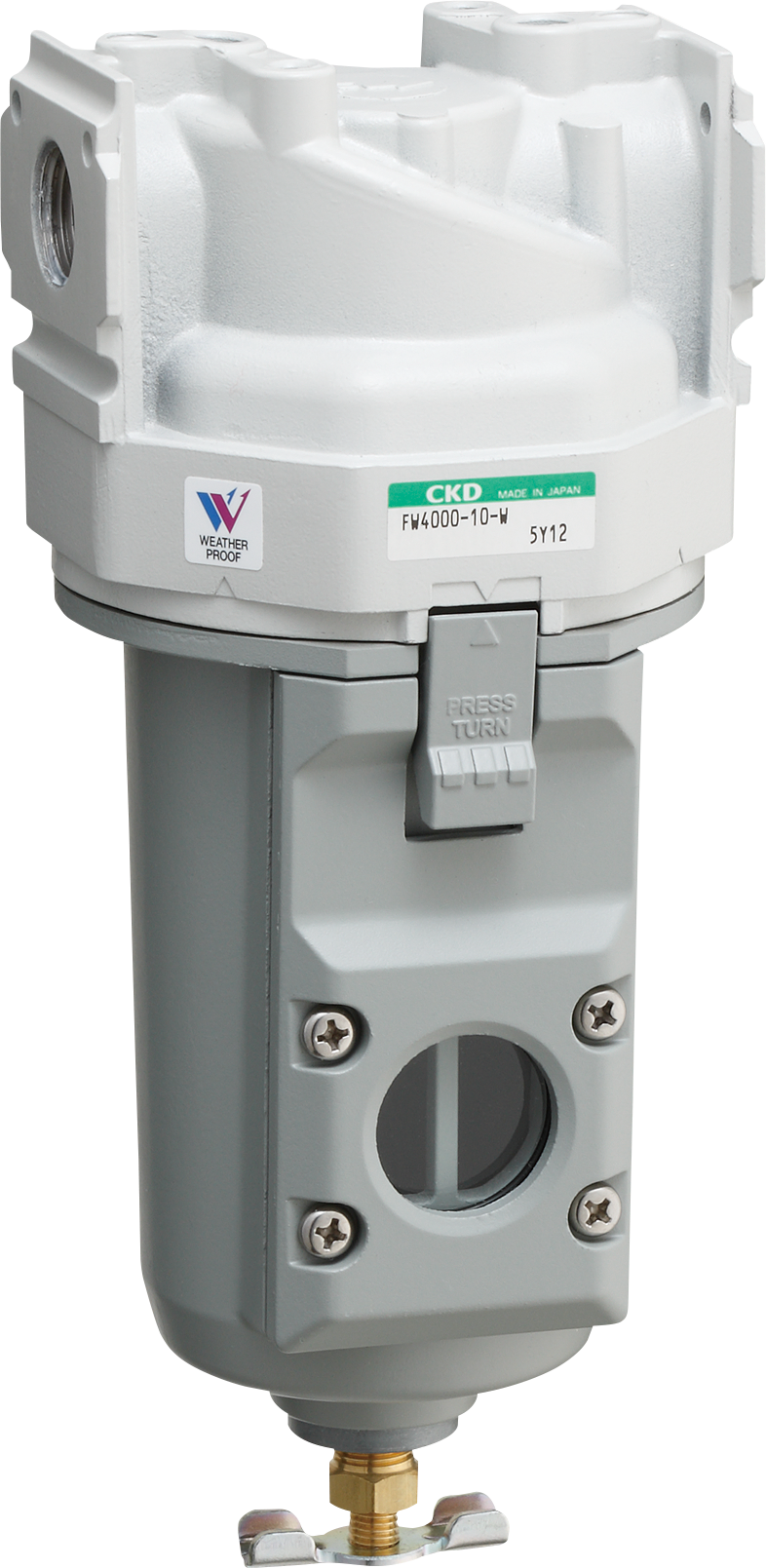 Filter/Regulator/Drain treatment